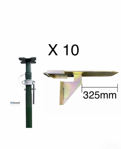 Size acrow props - x,