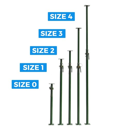 Acrow prop size - acrow,