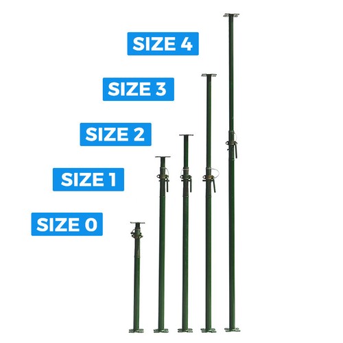 Acrow prop size adjustable - prop,